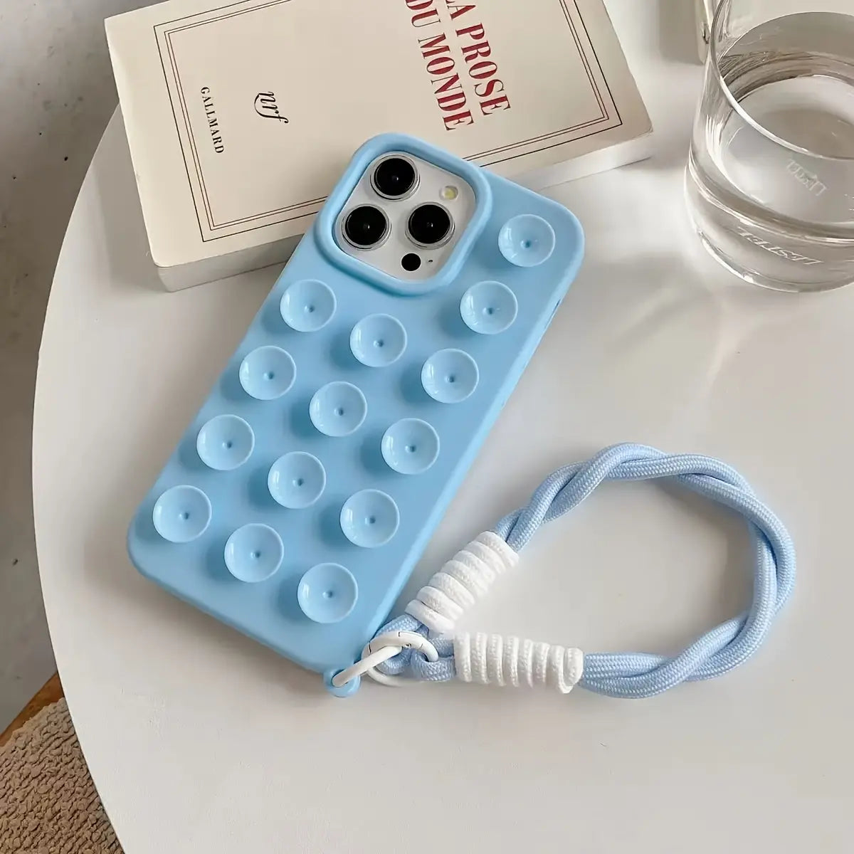 New Multifunctional Handy Suction Cup Phone Case with Lanyard Set for Iphone Models 11-16 Series, Shockproof Durable Tpu Protective Cover